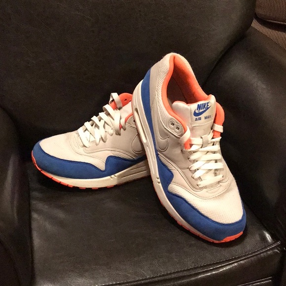 royal blue and orange air max